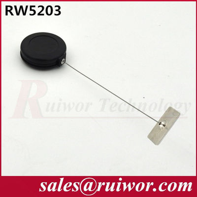 China RW5203 Retractable Wire Reel | Retracting Security Cable Anti-theft Pull Box supplier