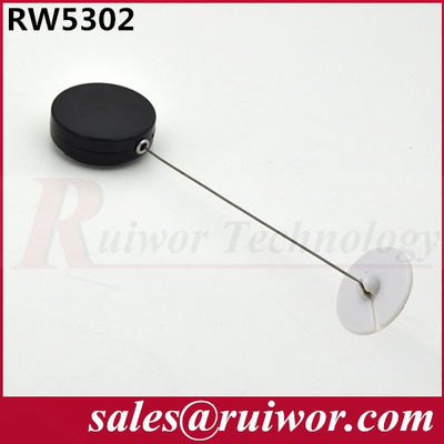 China RW5302 Retractable Steel Cable | Round head Retractable Cable Lock supplier