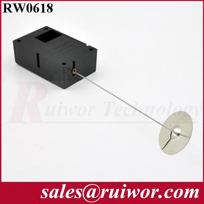 China RW0618 Anti-theft Retractable Cable with ratchet stop function supplier