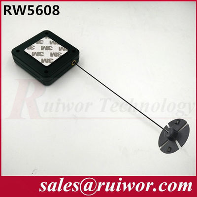 China RW5608 Anti Lost Recoiler | Curved Retractable Pull Box Curved Holding supplier