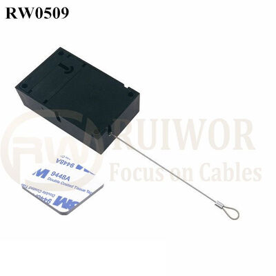RW0509 Anti Theft Pull Box With Size Customizable And Fixed Loop End For Retail Product Display Protection