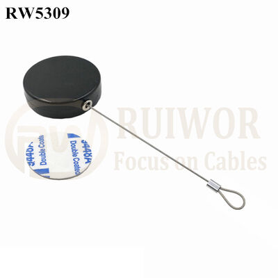 RW5309 Round Security Display Tether Plus Size Customizable Fixed Loop End