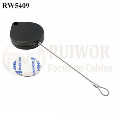 RW5409 Heart-Shaped Security Pull Box Plus Size Customizable Fixed Loop End