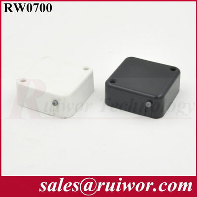 RW0715 Square Retractable Cable Plus Wire Rope Ring Catch For Retail Store Advertising Display