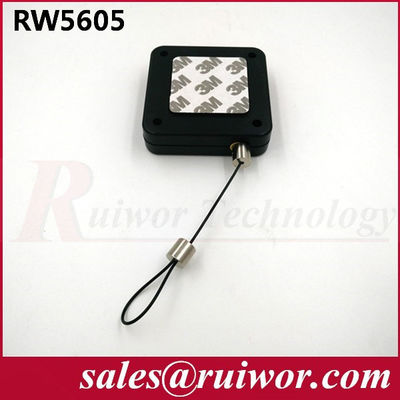 RW5605 Anti Lost Recoiler | Adjustable Wire Loop Lanyard supplier