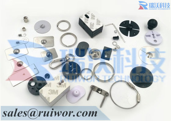 RUIWOR D-Shaped RW0800 Sereis Anti-Theft Pull Box with Mini Size(28*28*8mm) supplier