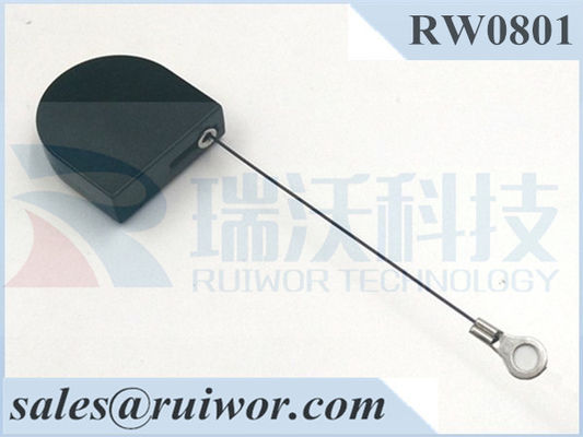RUIWOR D-Shaped RW0800 Sereis Anti-Theft Pull Box with Mini Size(28*28*8mm) supplier