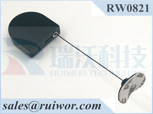 RUIWOR D-Shaped RW0800 Sereis Anti-Theft Pull Box with Mini Size(28*28*8mm) supplier
