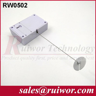 RUIWOR RW0502 Cuboid Security Tether with Adhesive ABS Plate End supplier