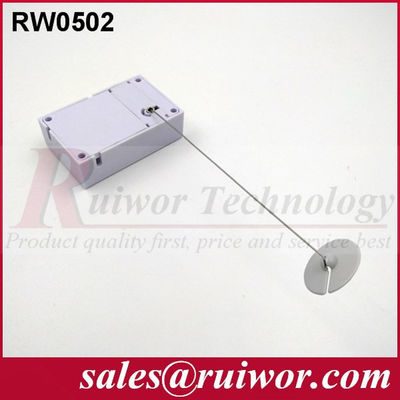 RUIWOR RW0502 Cuboid Security Tether with Adhesive ABS Plate End supplier