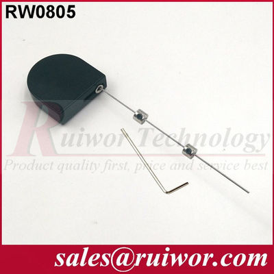 RUIWOR RW0805 D-shaped Mini Retractable Tether with Adjust Lasso End supplier