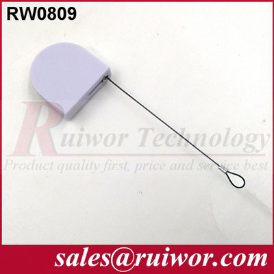 RUIWOR RW0809 D-shaped Mini Anti-theft Pull Box with Loop Cable End supplier