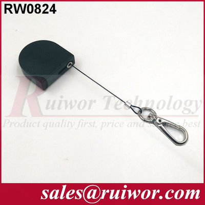 RUIWOR RW0824 D-shaped Mini Retractable Tether with Hook End supplier