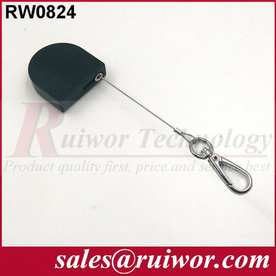 RUIWOR RW0824 D-shaped Mini Retractable Tether with Hook End supplier