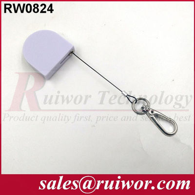 RUIWOR RW0824 D-shaped Mini Retractable Tether with Hook End supplier