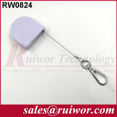 RUIWOR RW0824 D-shaped Mini Retractable Tether with Hook End supplier