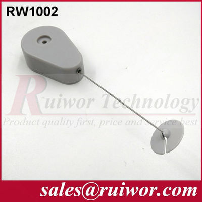 RUIWOR RW1002 Drop-shaped Cable Retractor with Sticking ABS Plate End supplier