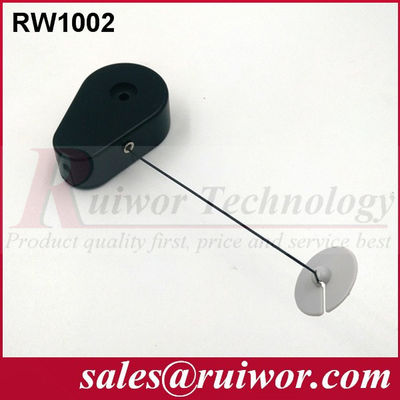 RUIWOR RW1002 Drop-shaped Cable Retractor with Sticking ABS Plate End supplier