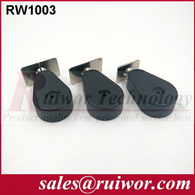 RUIWOR RW1003 Drop-shaped Anti-theft Recoiler with Sticky Metal Plate End supplier