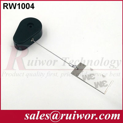 RUIWOR RW1004 Drop-shaped Retractable Tether with Gluey Dog Tag End supplier