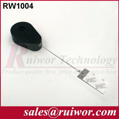 RUIWOR RW1004 Drop-shaped Retractable Tether with Gluey Dog Tag End supplier