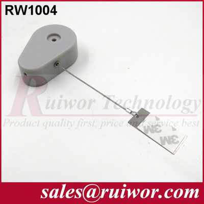 RUIWOR RW1004 Drop-shaped Retractable Tether with Gluey Dog Tag End supplier