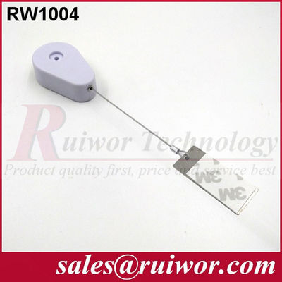 RUIWOR RW1004 Drop-shaped Retractable Tether with Gluey Dog Tag End supplier