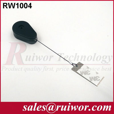 RUIWOR RW1004 Drop-shaped Retractable Tether with Gluey Dog Tag End supplier