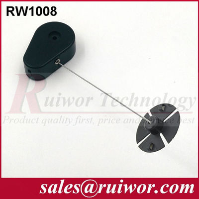 RUIWOR RW1008 Drop-shaped Cable Retractor with Mucilaginous ABS Plate Terminals supplier