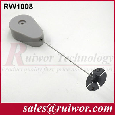 RUIWOR RW1008 Drop-shaped Cable Retractor with Mucilaginous ABS Plate Terminals supplier