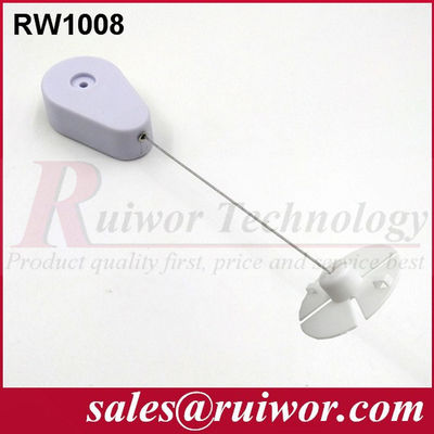 RUIWOR RW1008 Drop-shaped Cable Retractor with Mucilaginous ABS Plate Terminals supplier