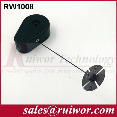 RUIWOR RW1008 Drop-shaped Cable Retractor with Mucilaginous ABS Plate Terminals supplier