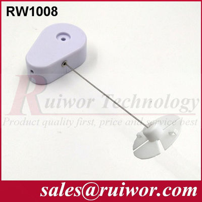 RUIWOR RW1008 Drop-shaped Cable Retractor with Mucilaginous ABS Plate Terminals supplier