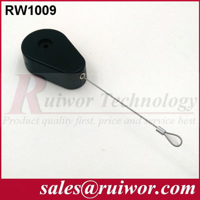 RUIWOR RW1009 Drop-shaped Anti-theft Recoiler with Loop Cable End supplier