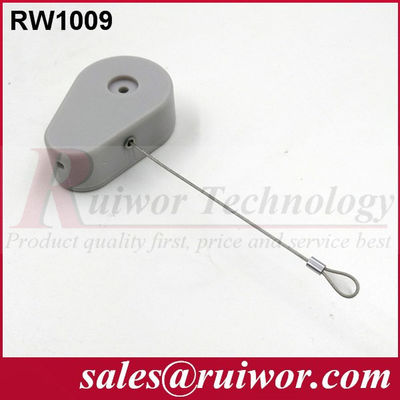 RUIWOR RW1009 Drop-shaped Anti-theft Recoiler with Loop Cable End supplier