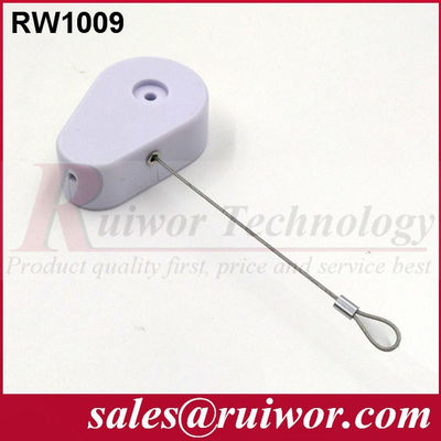 RUIWOR RW1009 Drop-shaped Anti-theft Recoiler with Loop Cable End supplier