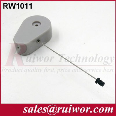 RUIWOR RW1011 Drop-shaped Retractable Tether with Flat Head Screw End supplier