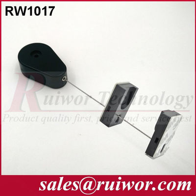 RUIWOR RW1017 Drop-shaped Cable Retractor with Gummy Magnetic Display Holder End supplier