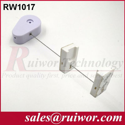 RUIWOR RW1017 Drop-shaped Cable Retractor with Gummy Magnetic Display Holder End supplier