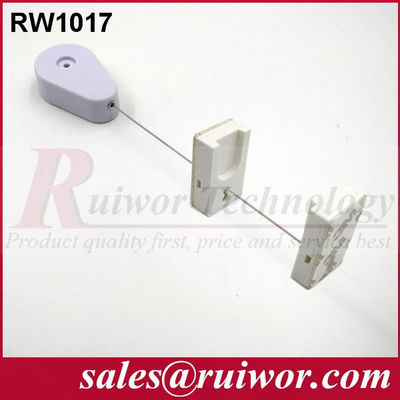 RUIWOR RW1017 Drop-shaped Cable Retractor with Gummy Magnetic Display Holder End supplier