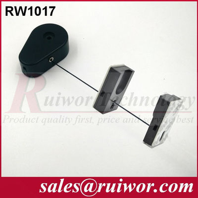 RUIWOR RW1017 Drop-shaped Cable Retractor with Gummy Magnetic Display Holder End supplier