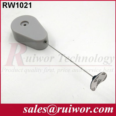 RUIWOR RW1021 Drop-shaped Anti-theft Pull Box with flexible Adhesive Plate End supplier