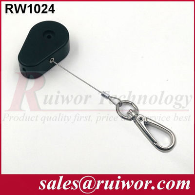 RUIWOR RW1024 Drop-shaped Retractable Tether with Hook End supplier
