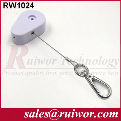 RUIWOR RW1024 Drop-shaped Retractable Tether with Hook End supplier