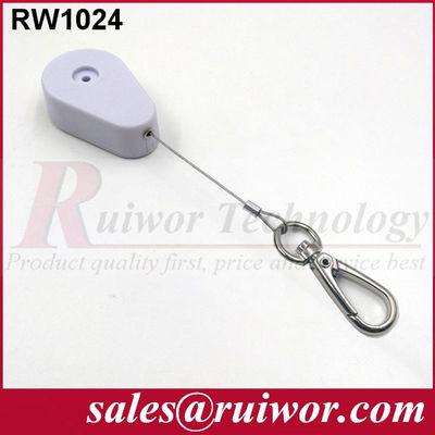 RUIWOR RW1024 Drop-shaped Retractable Tether with Hook End supplier