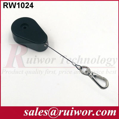 RUIWOR RW1024 Drop-shaped Retractable Tether with Hook End supplier