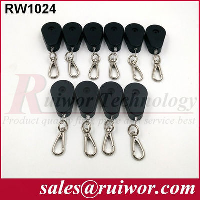 RUIWOR RW1024 Drop-shaped Retractable Tether with Hook End supplier