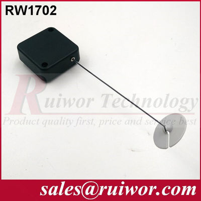 RUIWOR RW1702 Square Cable Retractor with Adhesive ABS Plate End supplier