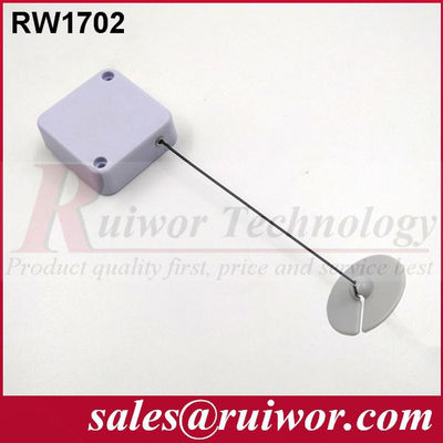 RUIWOR RW1702 Square Cable Retractor with Adhesive ABS Plate End supplier