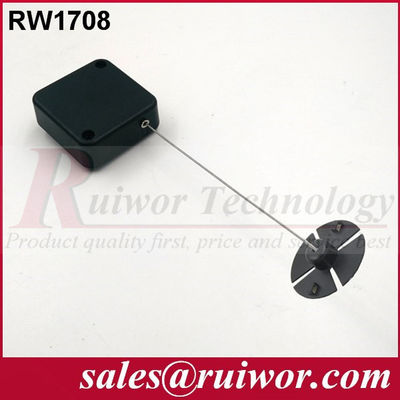 RUIWOR RW1708 Square Anti-theft Recoiler with Gummy ABS Plate Terminals supplier